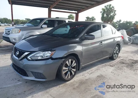 2019 Nissan Sentra Sv из США, поврежденный, VIN 3N1AB7AP0KY454781